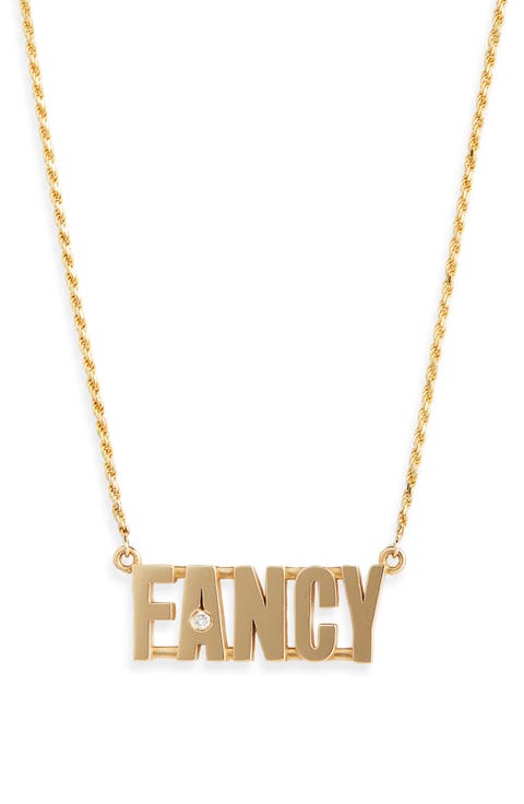 Diamond Pendant Necklace