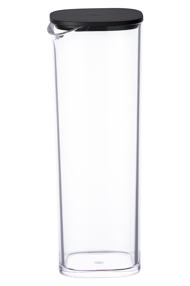 Ova Water Carafe, Main, color, BLACK