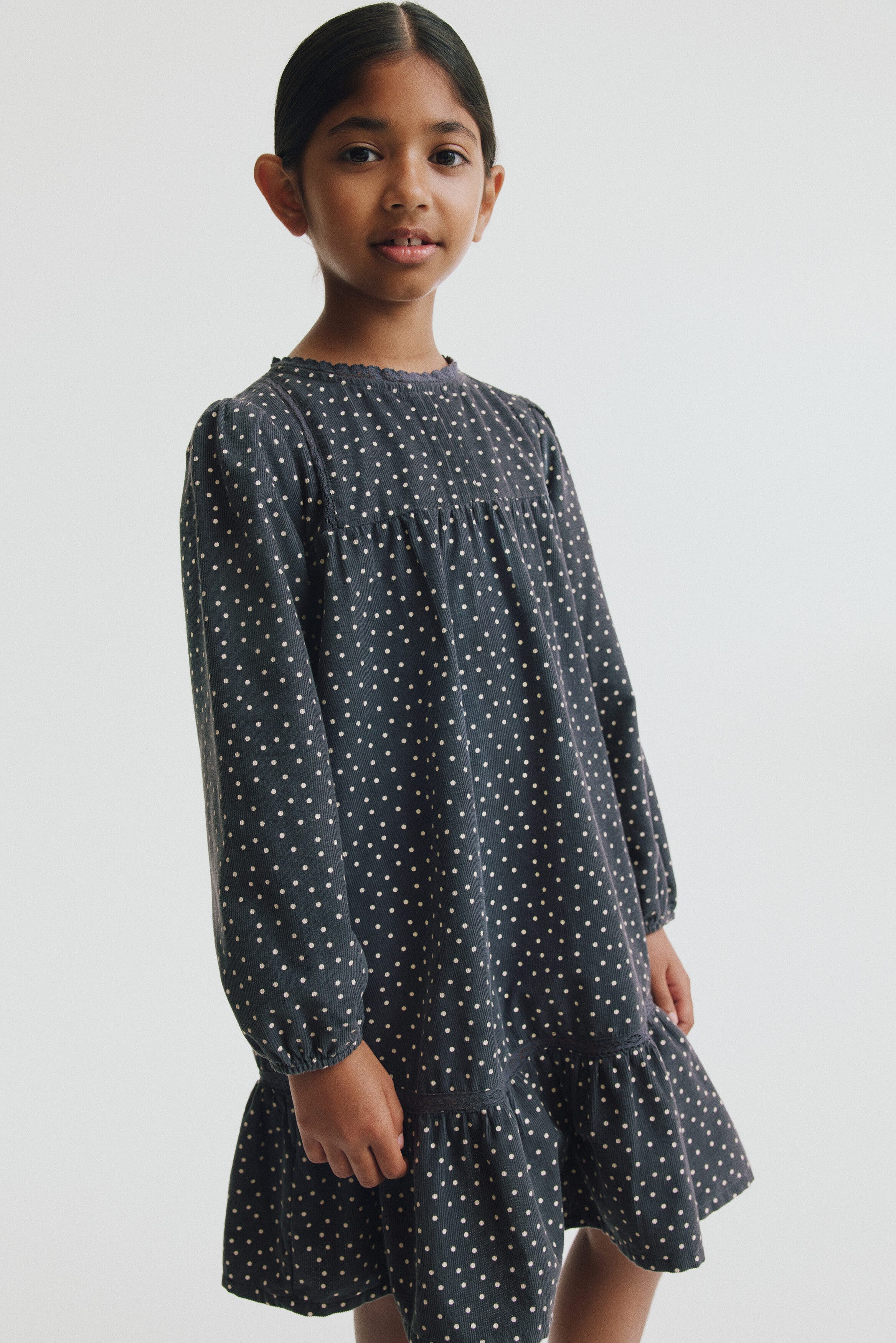 H&M Corduroy A-line Dress | Nordstrom