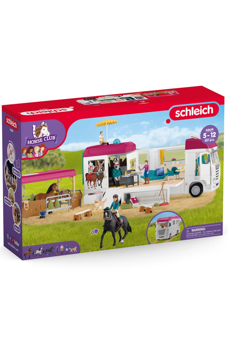 Horse Club Horse Transporter 227 Piece Playset, Alternate, color, Multicolored