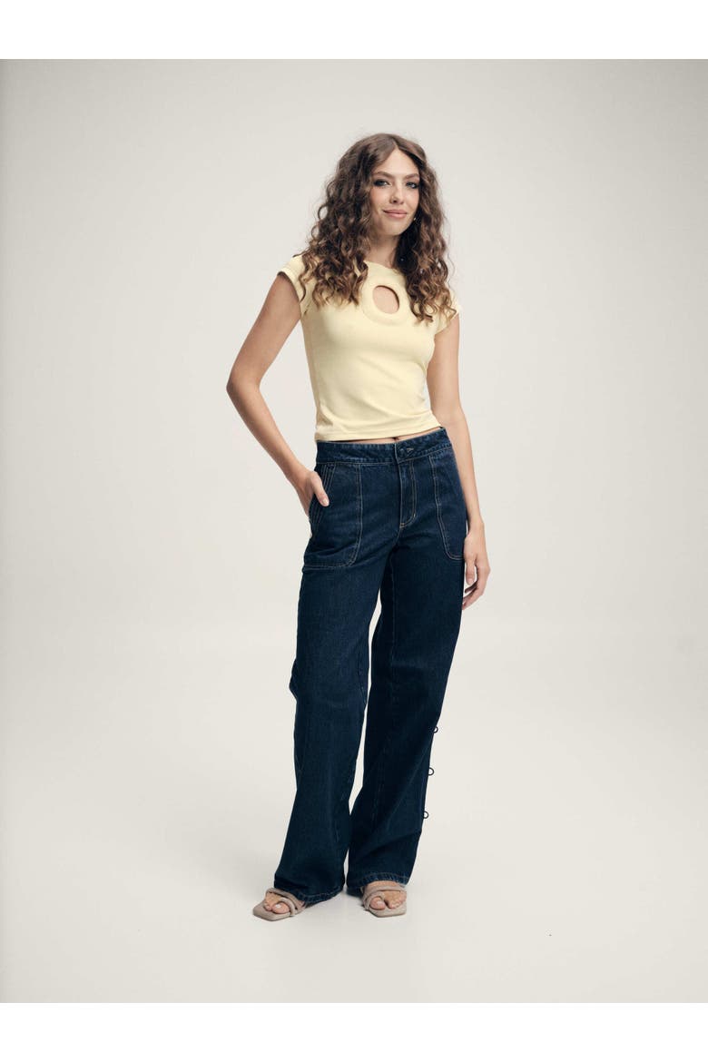 Okavara Jean, Alternate, color, Blue