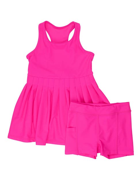 Toddler Girls UPF50+ Active Dress & Bike Short Set
