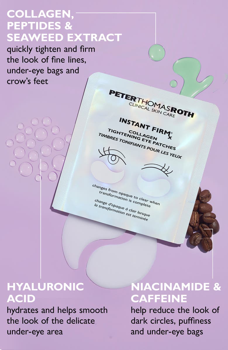 Peter Thomas Roth Instant FIRMx<sup>®</sup> Collagen Tightening Eye Patches, Alternate, color, 
