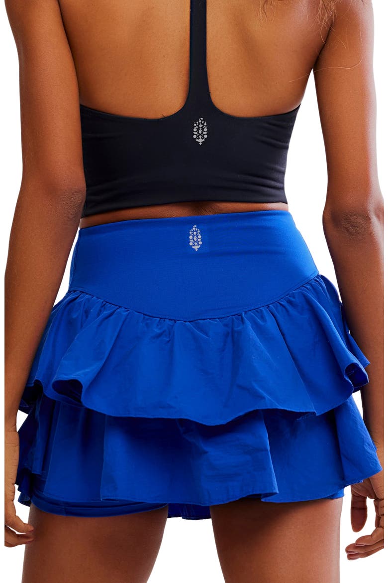 FP Movement Field Day Layered Ruffle Skort, Alternate, color, ELECTRIC SHOCK