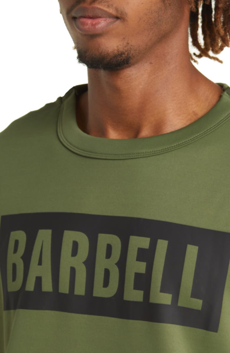 Barbell Apparel Logo Sweatshirt, Alternate, color, 