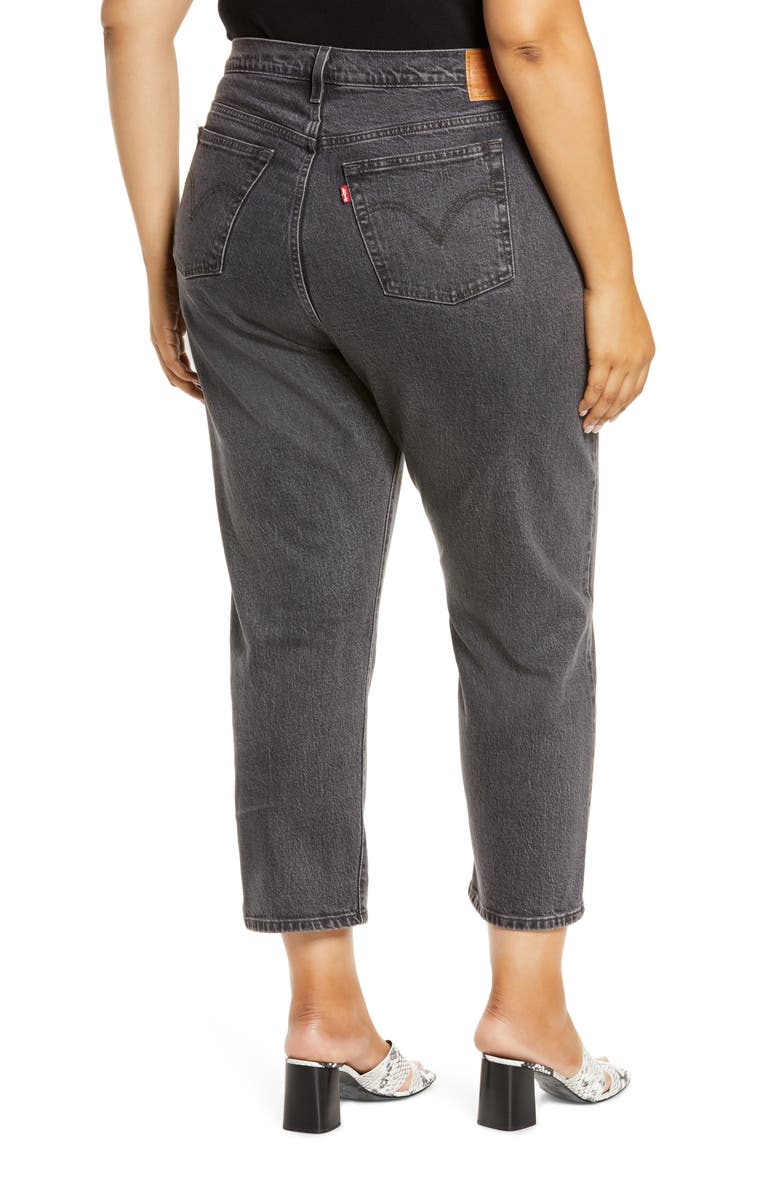 Levi's <sup>®</sup> 501<sup>®</sup> High Waist Crop Straight Leg Jeans, Alternate, color, 