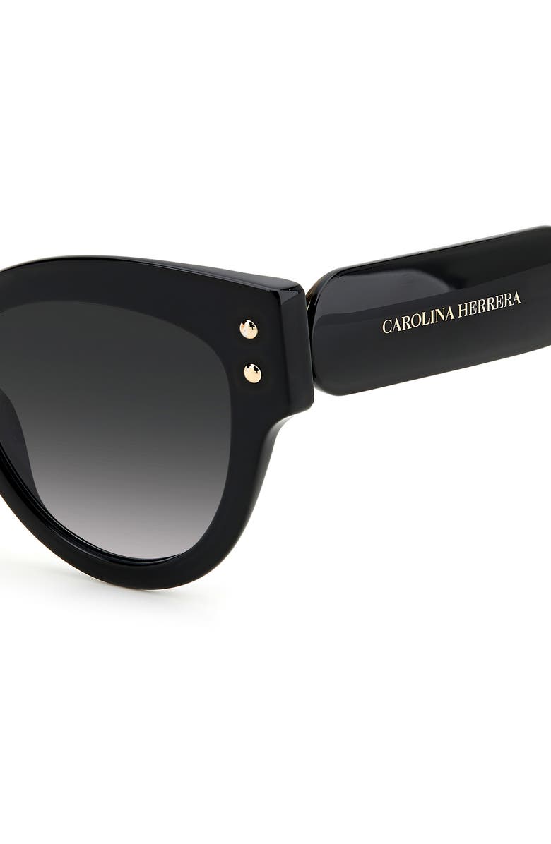 Carolina Herrera 54mm Cat Eye Sunglasses, Alternate, color, 