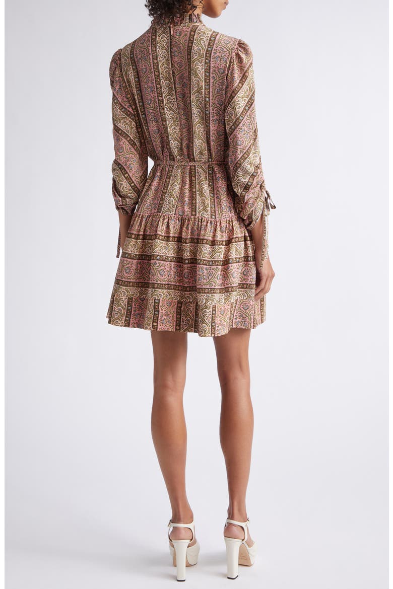Junie Pepper Paisley Shirtdress, Alternate, color, AMOUR PINK MULTI