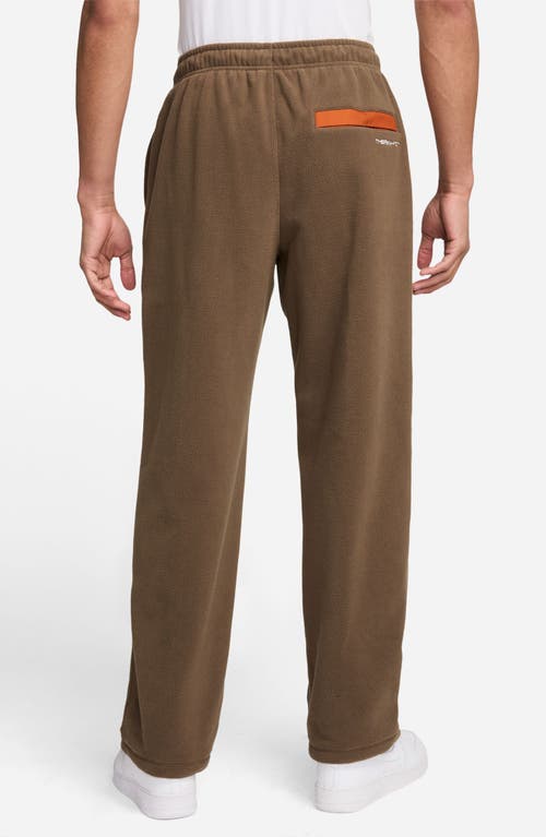 Nike Club Fleece Loose Fit Sweatpants In Brown