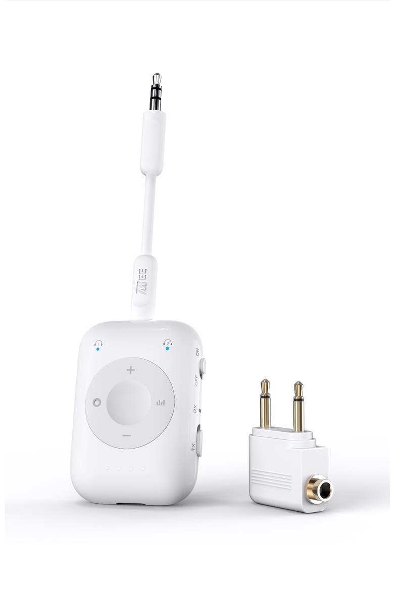 Connect Air Pro 2-in-1 Bluetooth Wireless Audio Transmitter & Receiver, Main, color, White