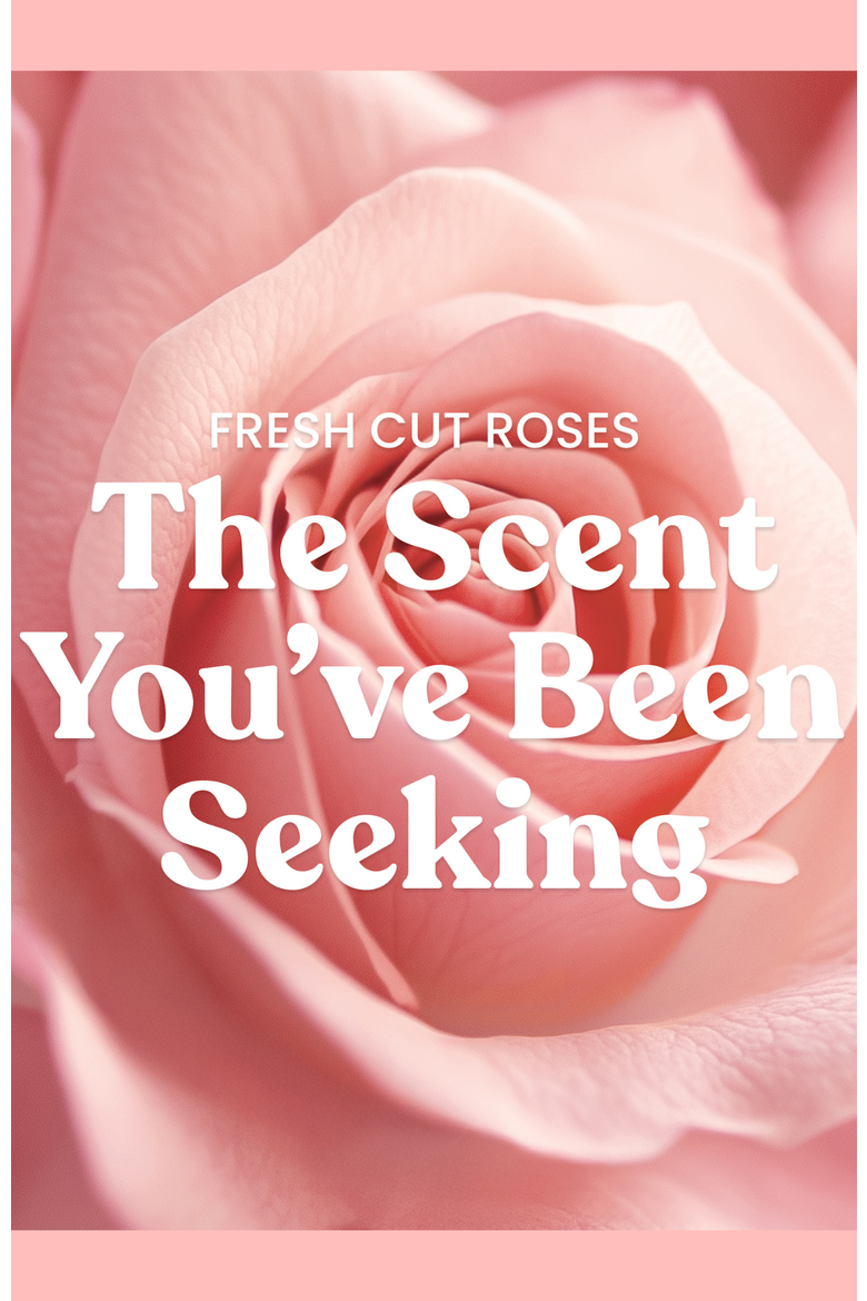 Fresh Cut Roses Studio Candle with Essential Oils, Set of 2, Alternate, color, Pink