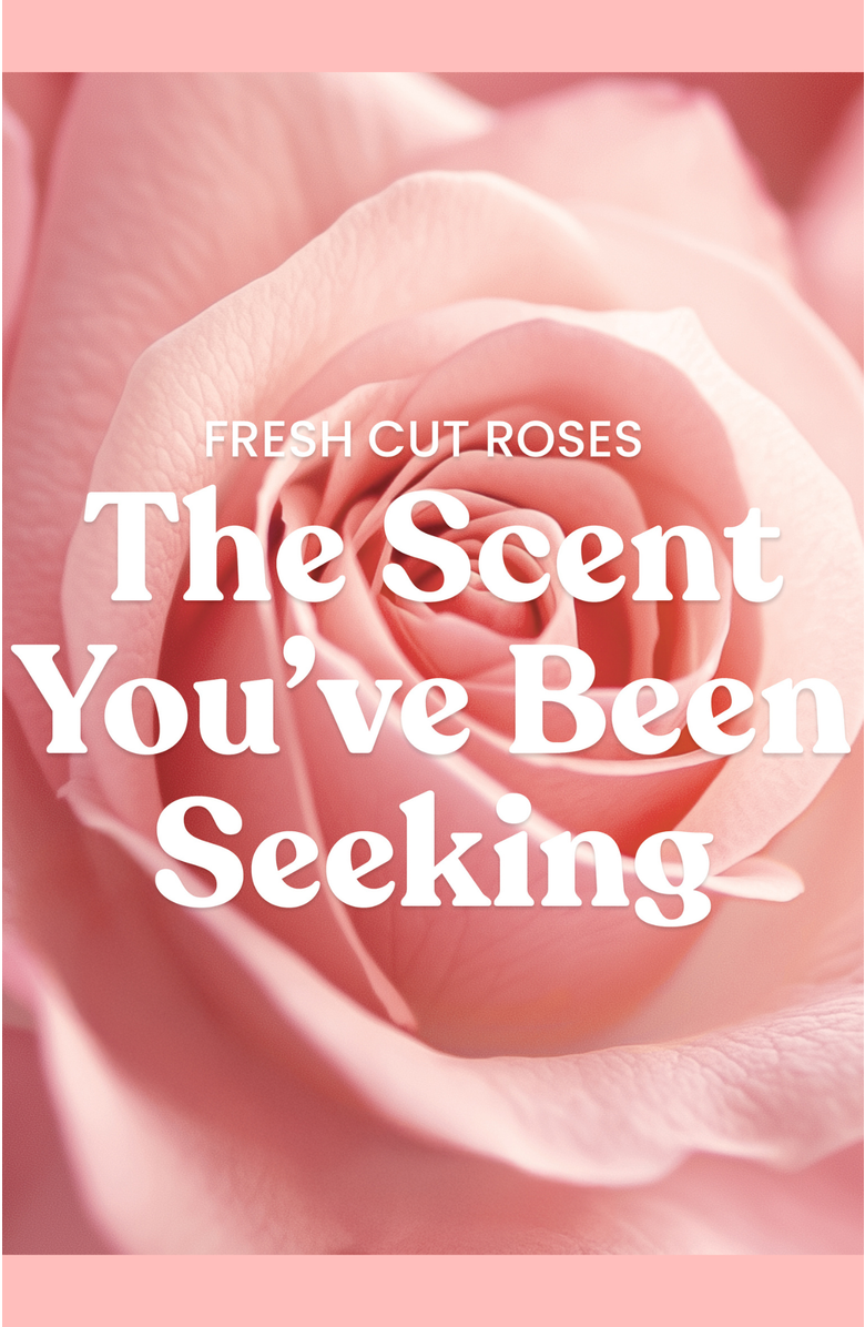 YANKEE CANDLE Fresh Cut Roses Studio Candle with Essential Oils, Set of 2, Alternate, color, Pink