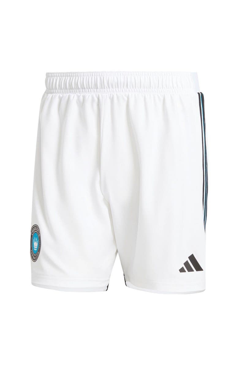 adidas Men's adidas White Charlotte FC 2024 Home Authentic Shorts, Main, color, White