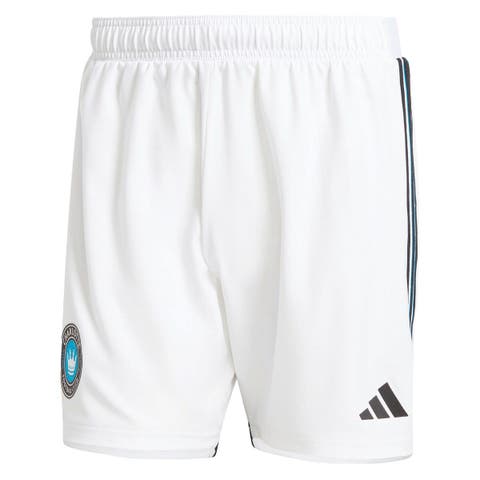 Men's adidas White Charlotte FC 2024 Home Authentic Shorts