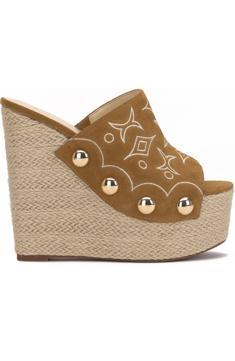 Jessica Simpson Vadim Platform Wedge Sandal, Alternate, color, Saddle Ranch