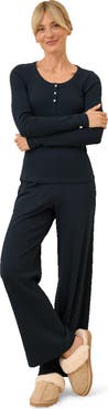 Pact Dream Rib Slim Henley Made with Organic Cotton