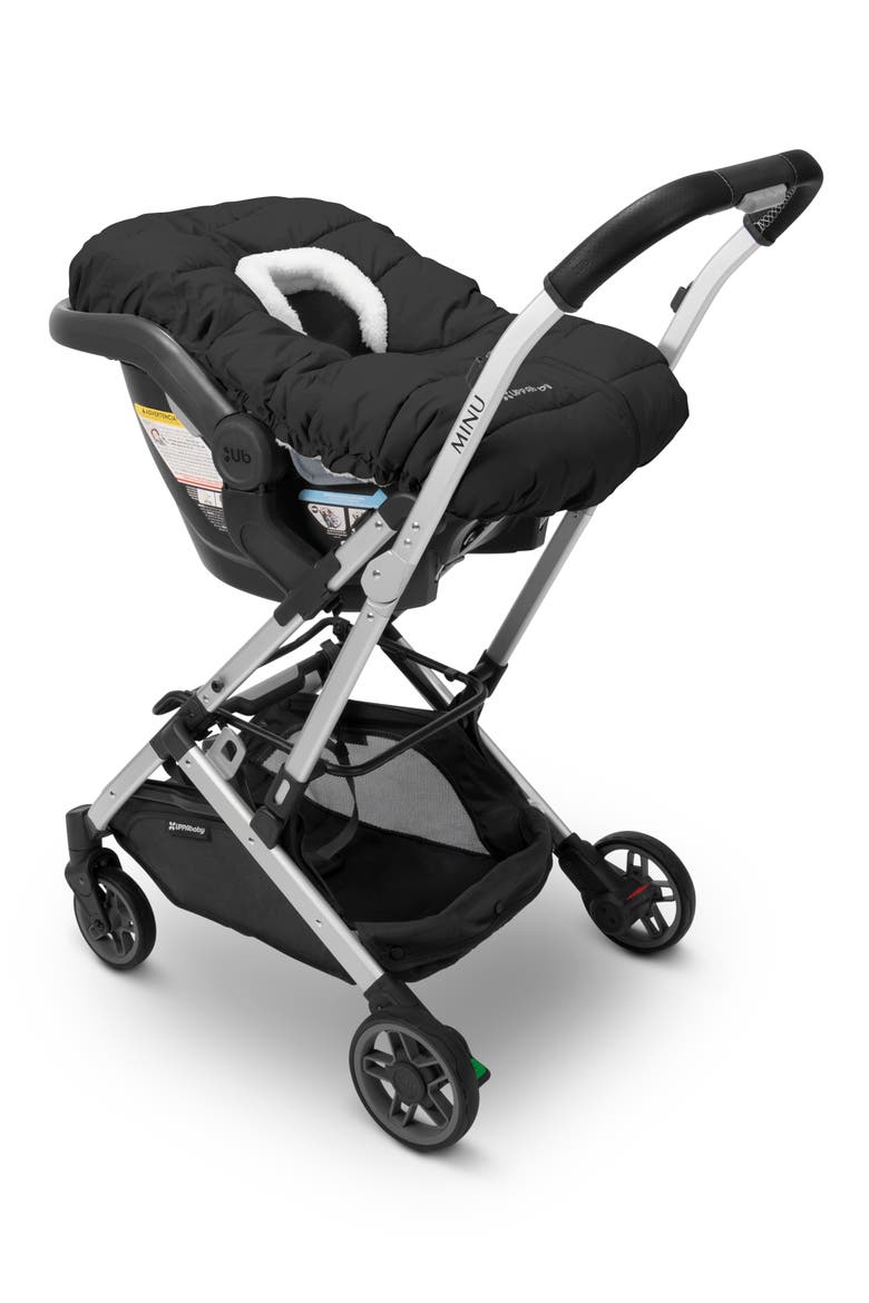 Jake CozyGanoosh Mesa Infant Car Seat Muff, Alternate, color, BLACK