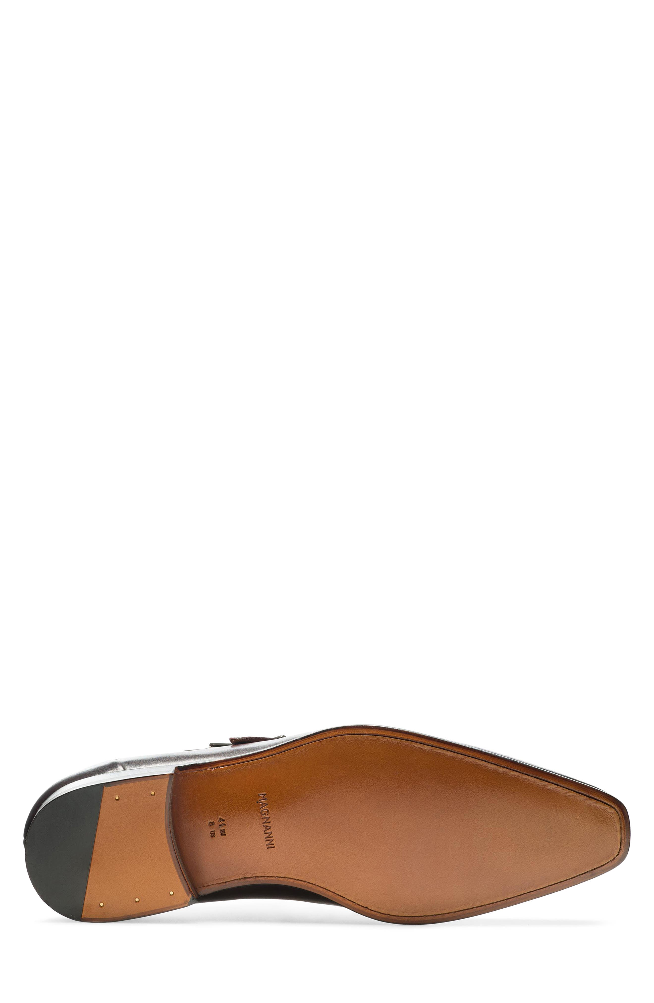 Magnanni Derek II Water Resistant Monk Shoe, Alternate, color, 