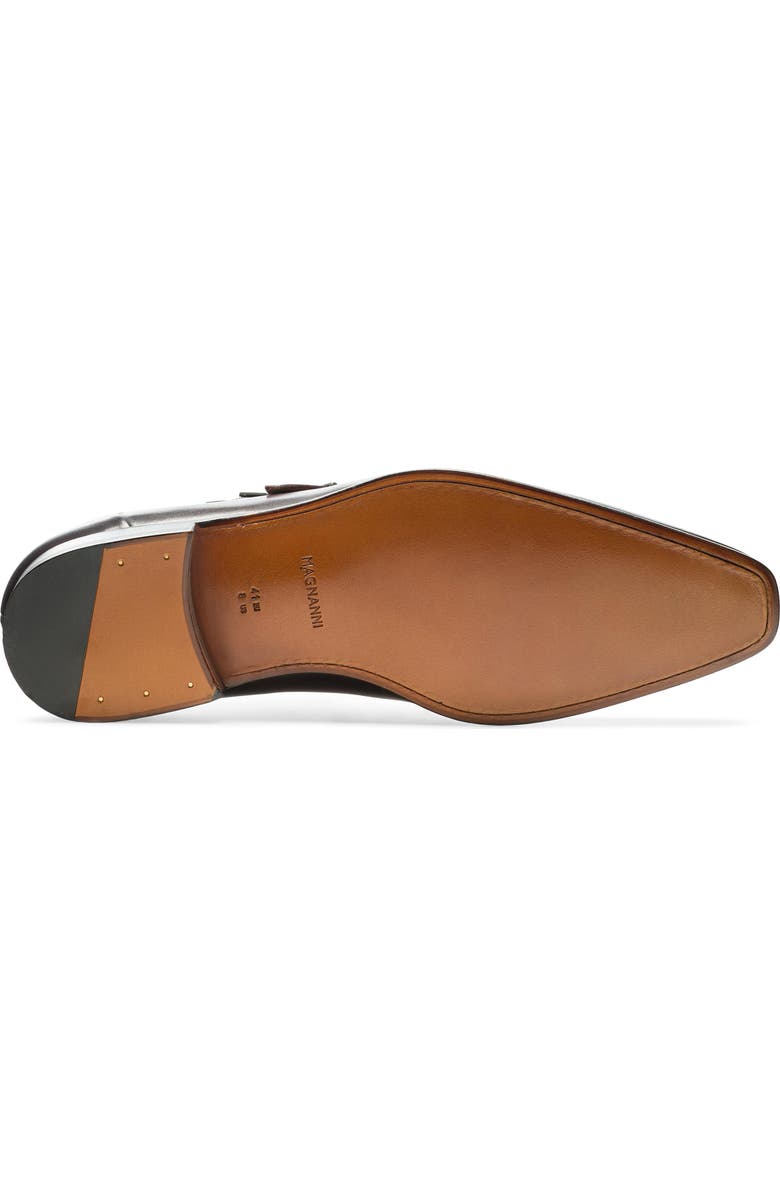 Magnanni Derek II Water Resistant Monk Shoe, Alternate, color,
