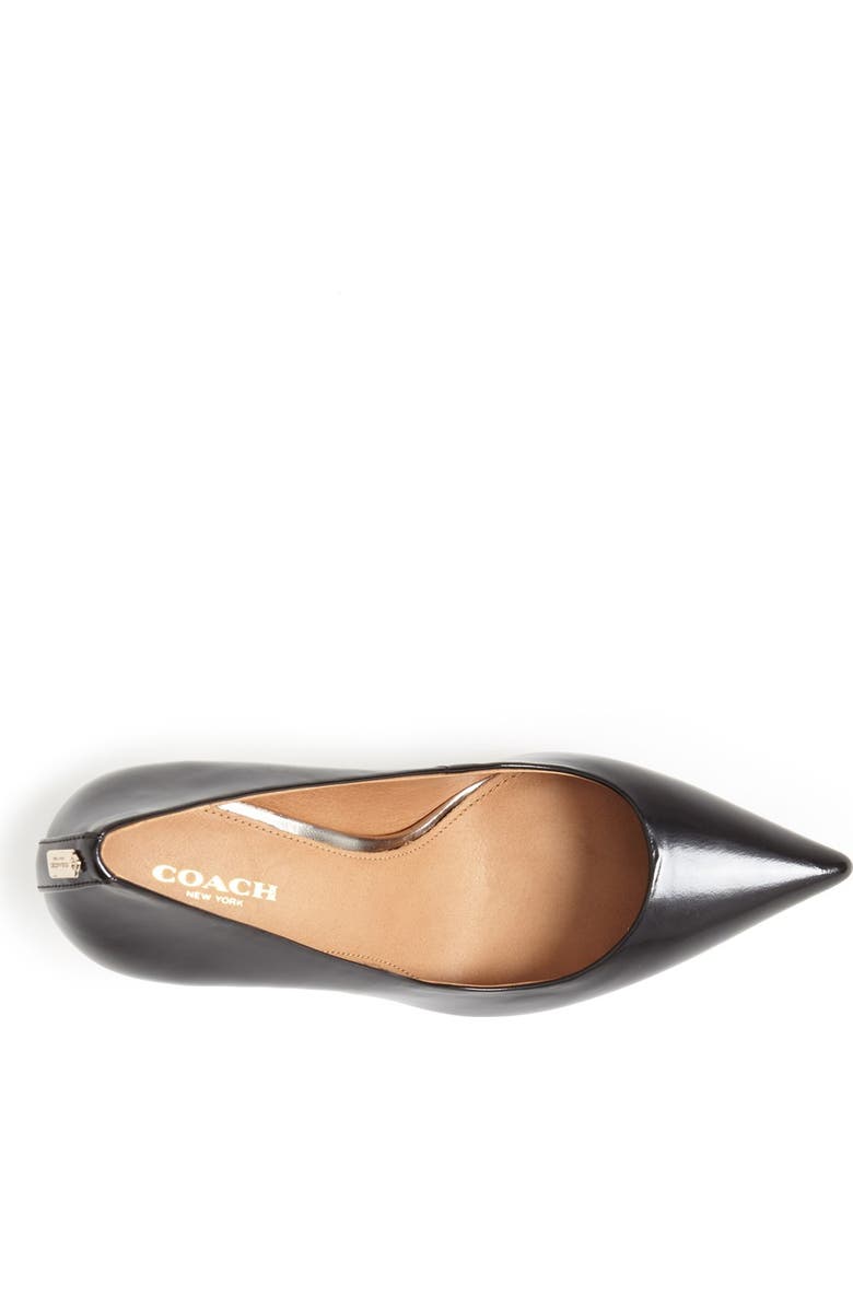 COACH 'Teddie' Pointy Toe Pump, Alternate, color,