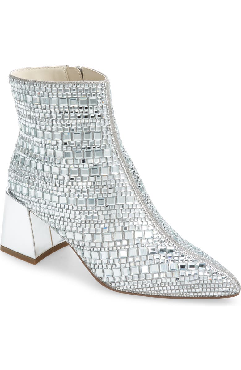 Steve Madden Elaria Rhinestone Bootie, Main, color,