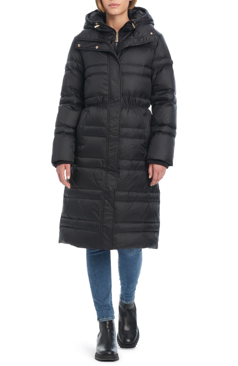 Kate Spade New York quilted coat with bib, Alternate, color,