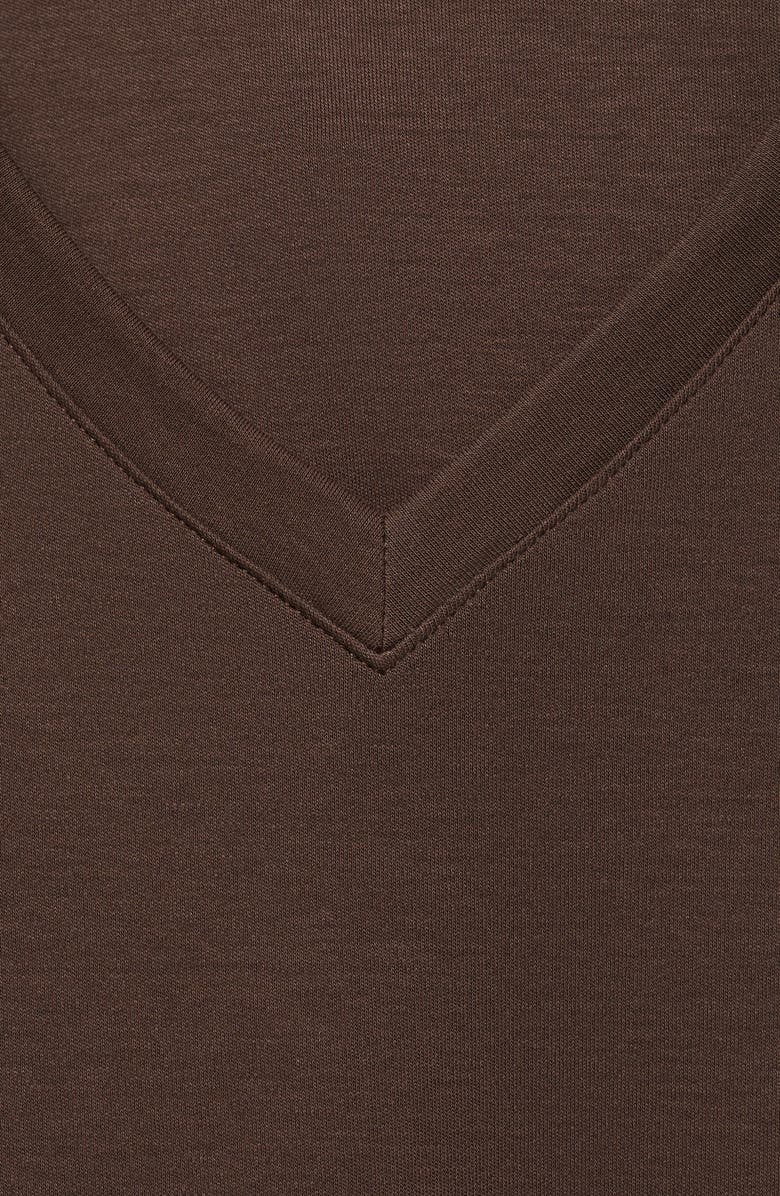 MANGO V-Neck Cotton Nightgown, Alternate, color, 