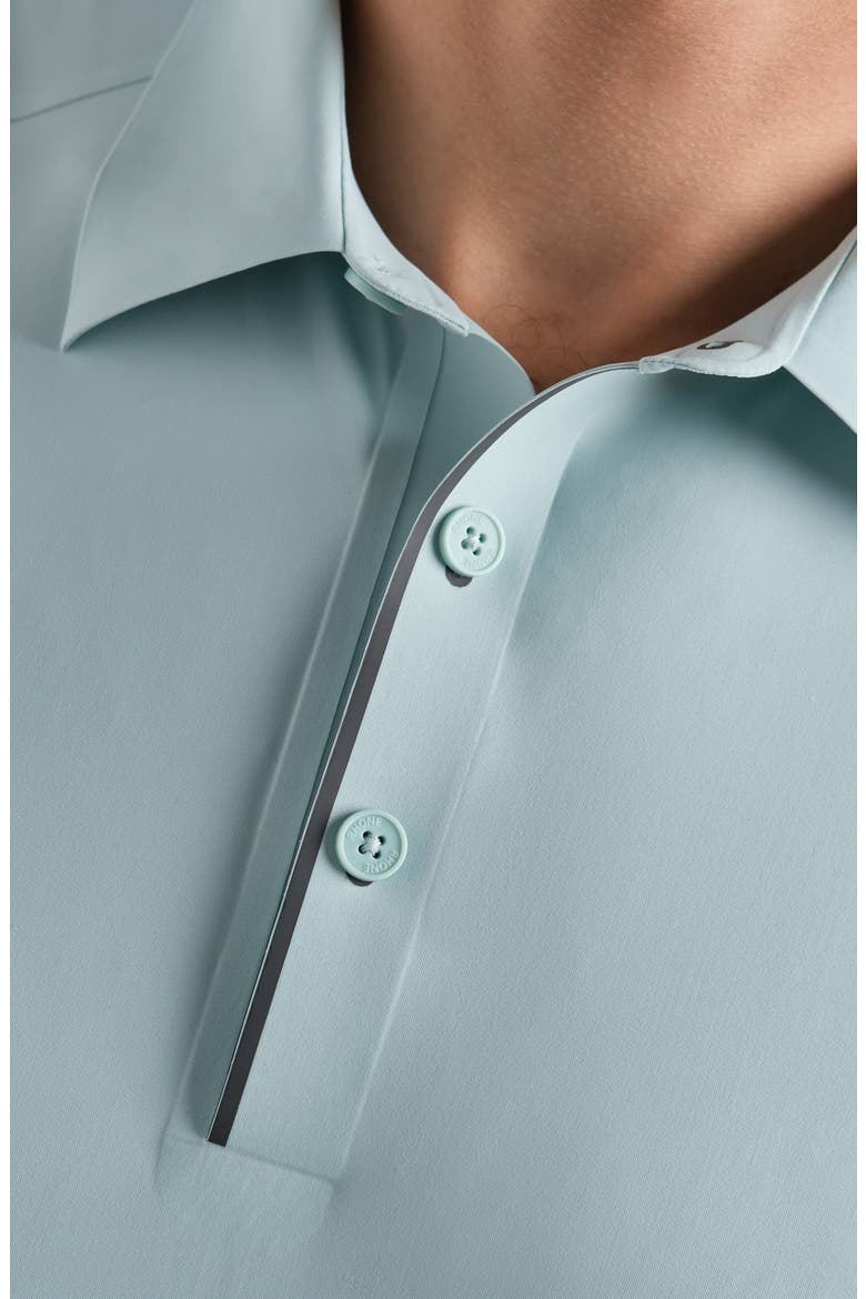 Approach Performance Polo, Alternate, color, BLUE WATER