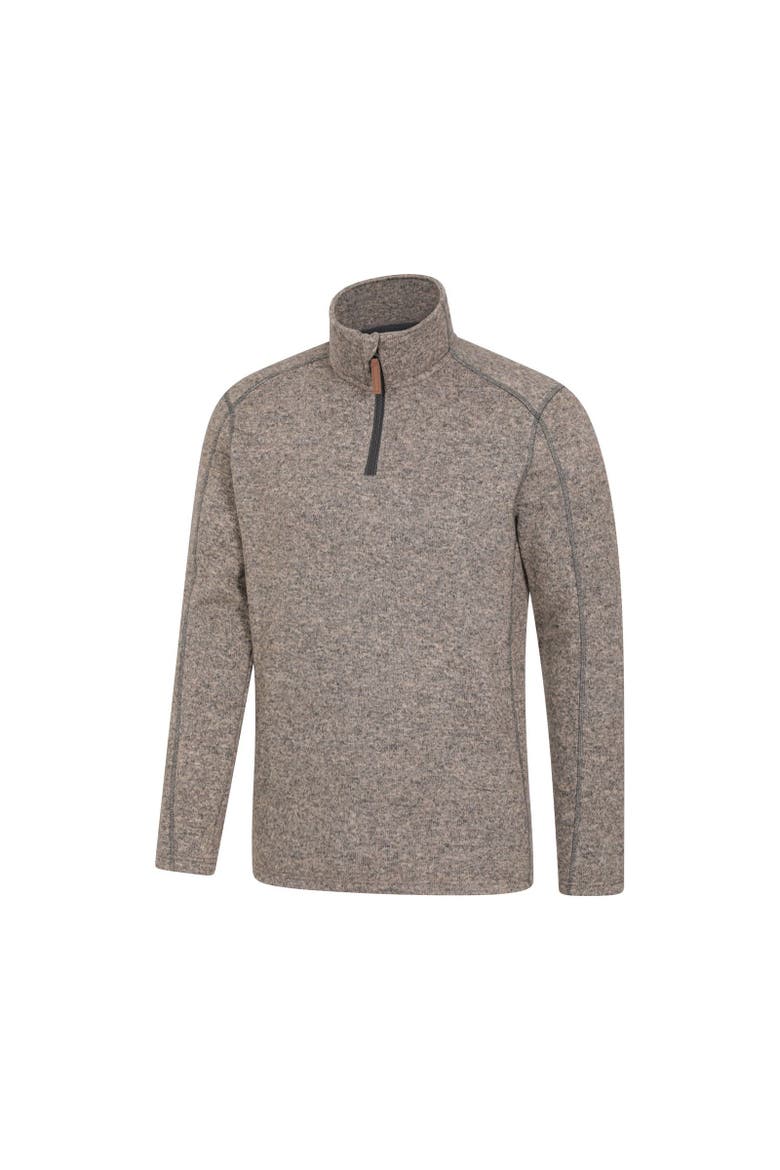 Idris II Half Zip Fleece Top, Alternate, color, Beige