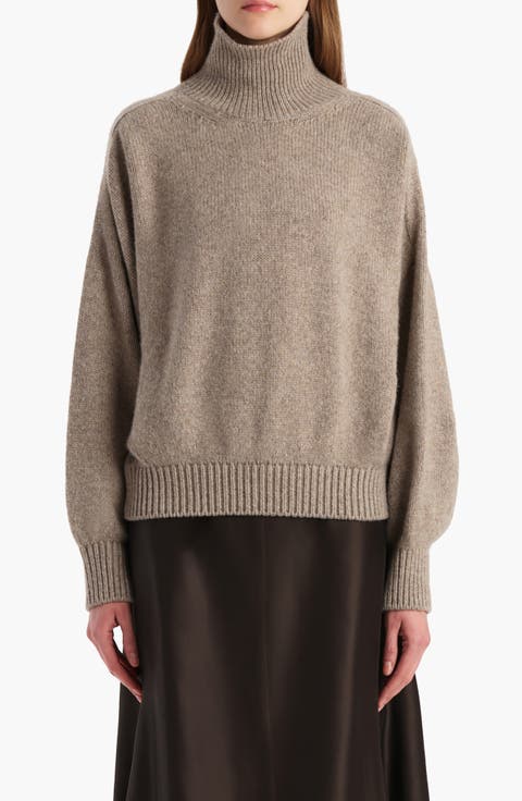 Willem Oversize Cashmere Turtleneck Sweater
