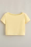 Treasure & Bond Kids' Off the Shoulder T-Shirt