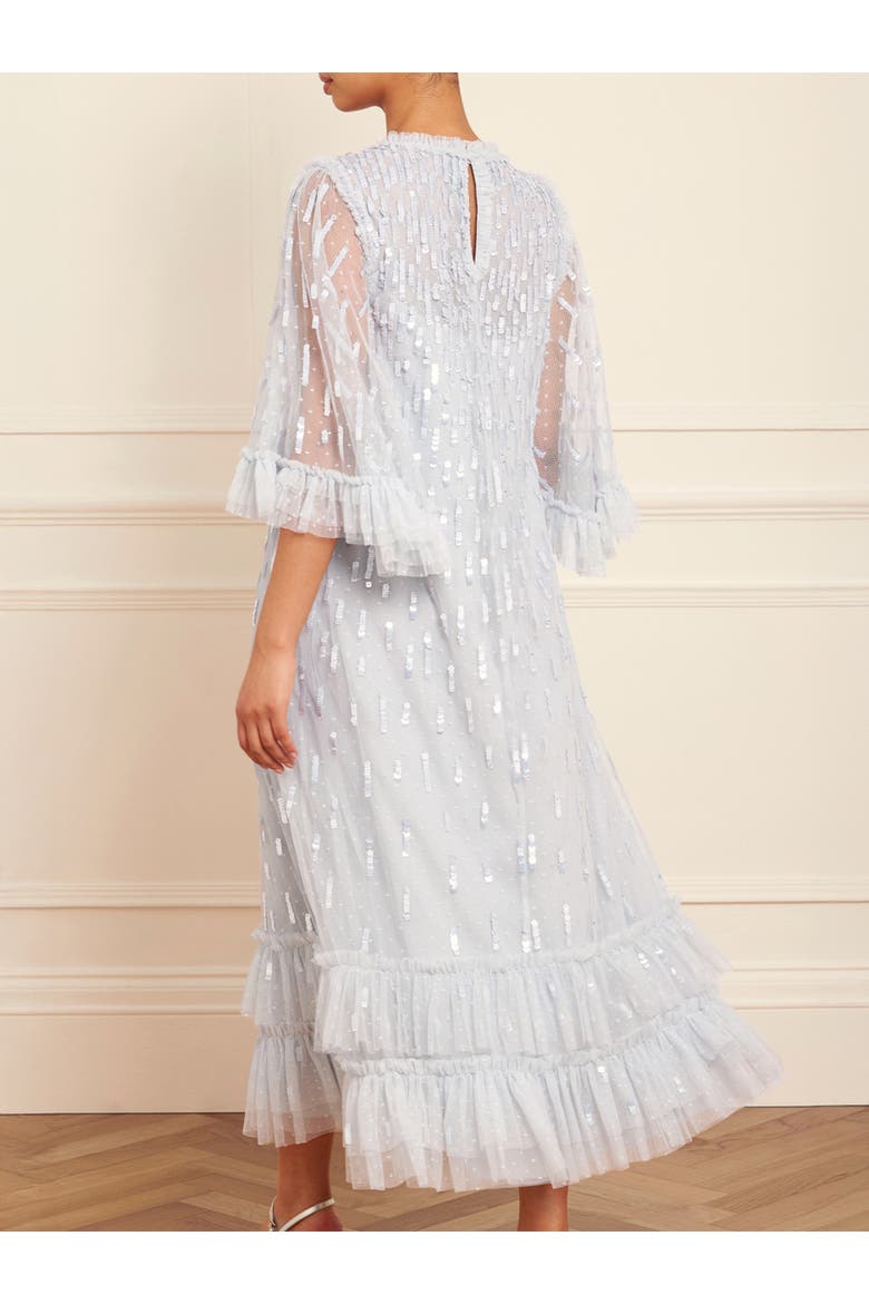Sequin Dash Ballerina Dress, Alternate, color, Cloud
