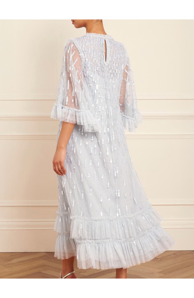 Needle & Thread Sequin Dash Ballerina Dress, Alternate, color, Cloud