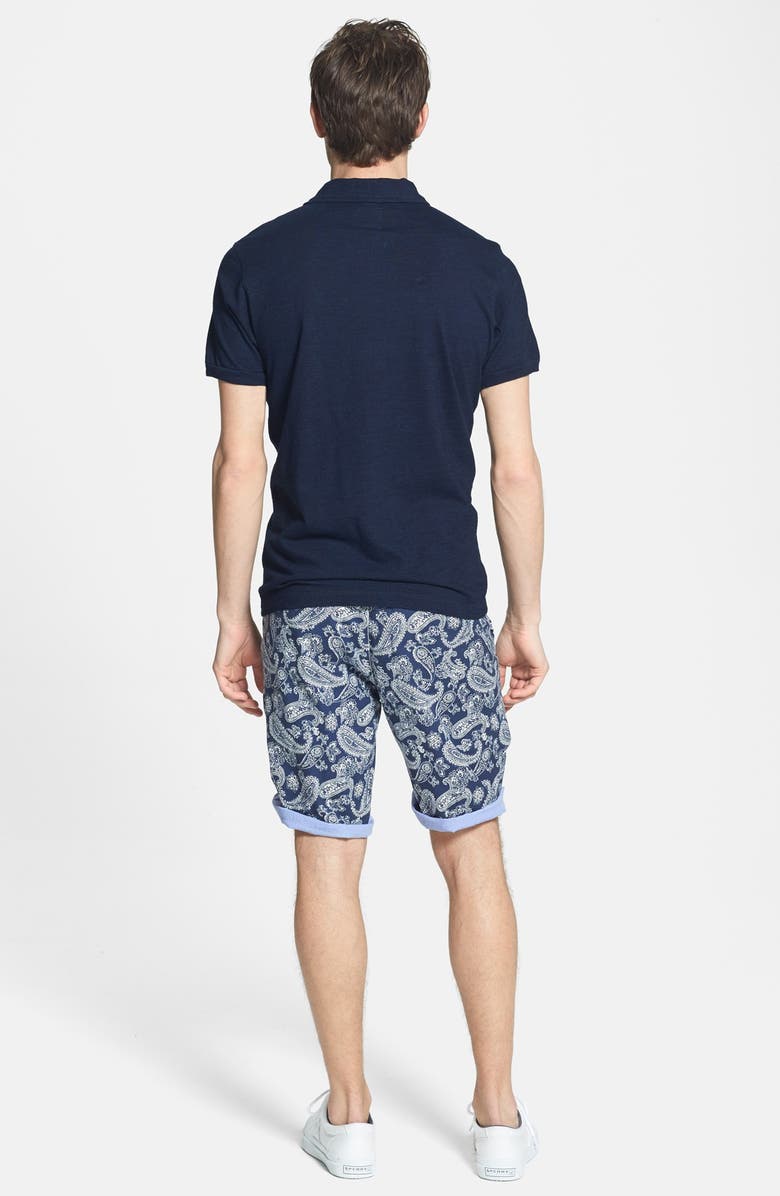 Tailor Vintage Paisley Print Reversible Shorts, Alternate, color,