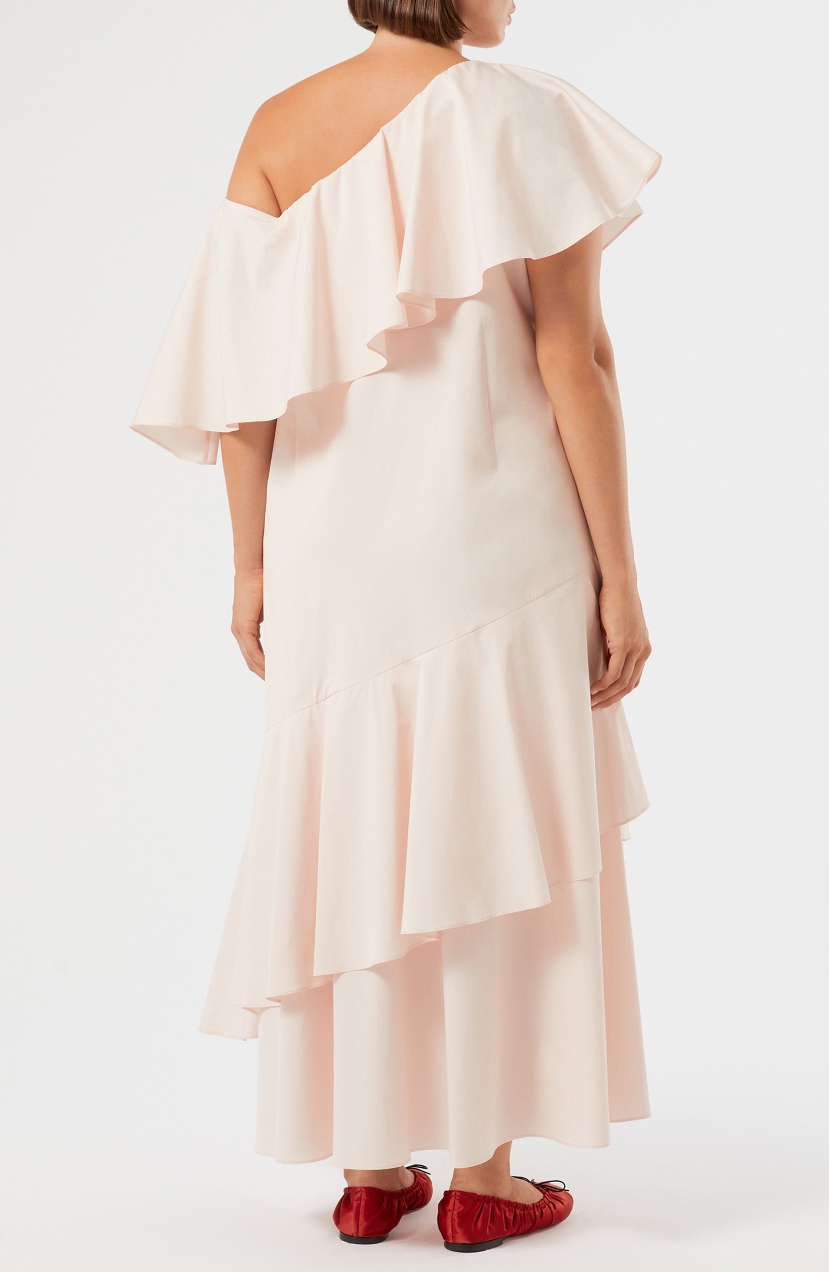 Pioppo Ruffle One-Shoulder Maxi Dress - image 2