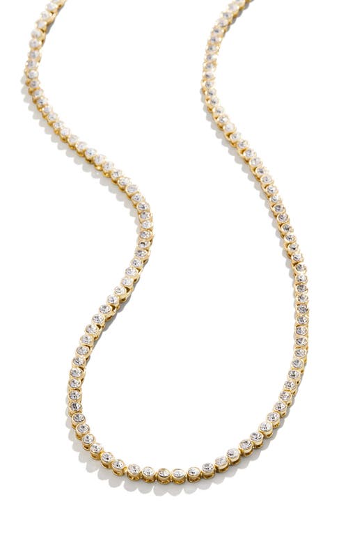 Baublebar Amanda Tennis Necklace In Clear/gold