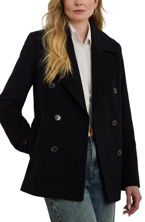 Wool Double Breasted Jacket