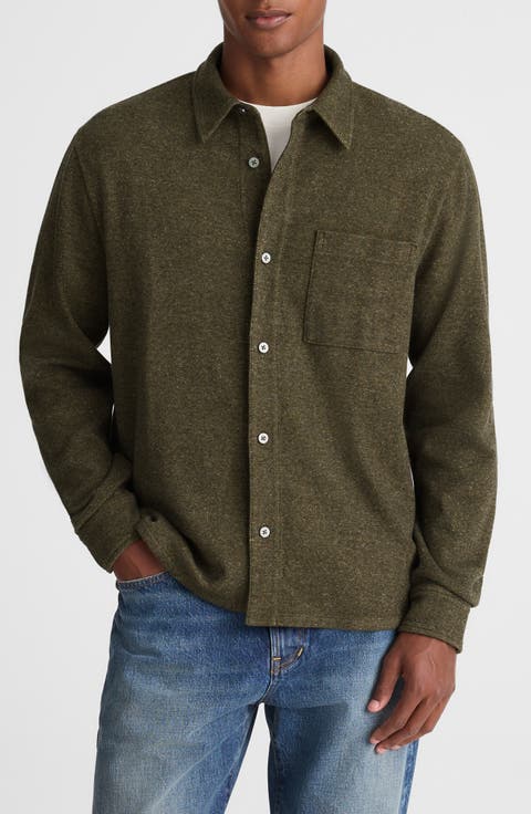 The Devoe Knit Button-Up Shirt