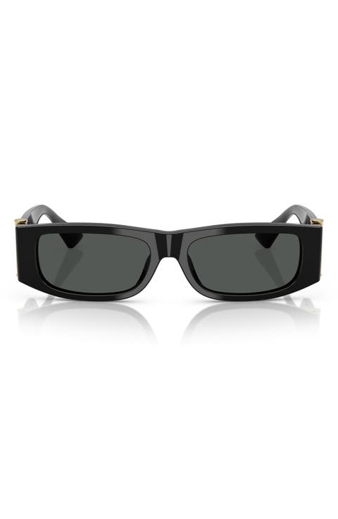 55mm Rectangular Sunglasses