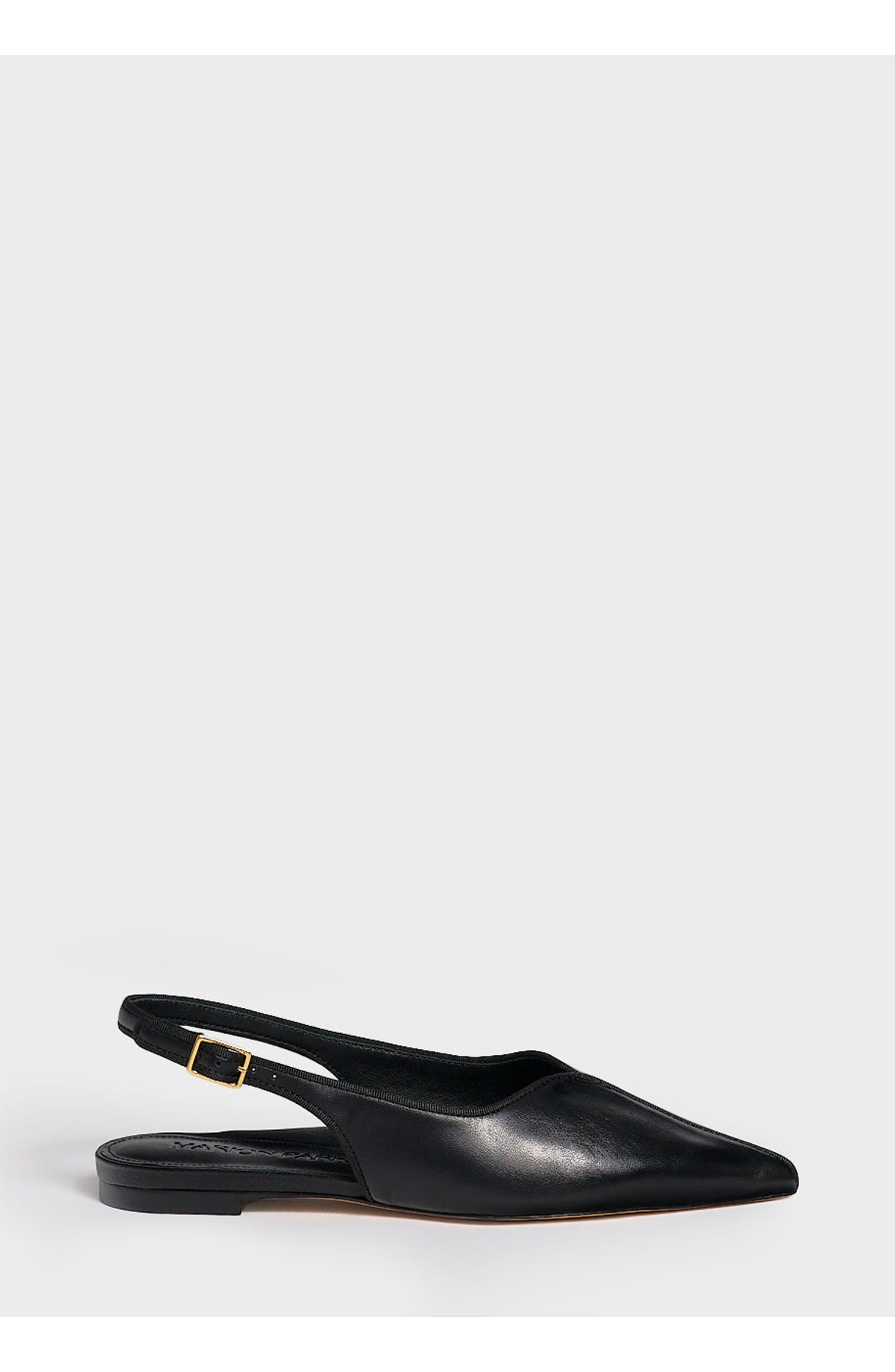MARION PARKE Cynthia Flat | Nappa, Main, color, Black
