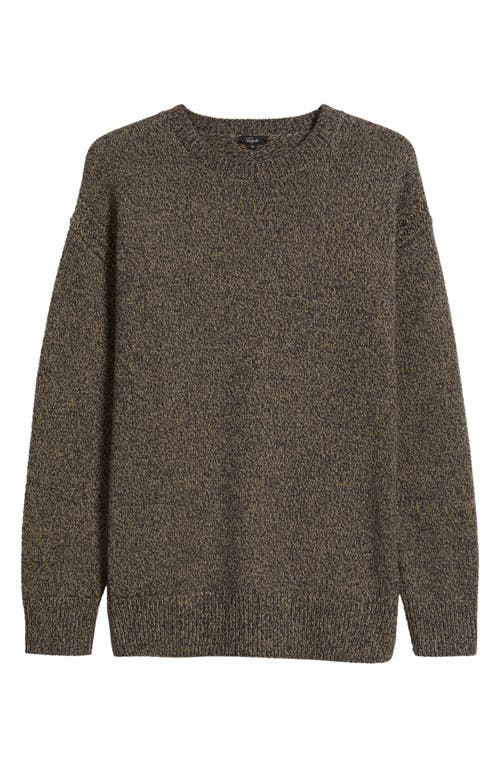 Rails Bryce Cotton Blend Sweater In Brown