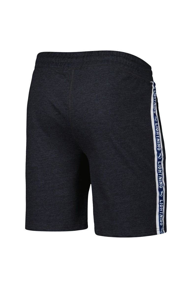 Men's Concepts Sport  Charcoal Tampa Bay Lightning Team Stripe Shorts, Alternate, color, Charcoal