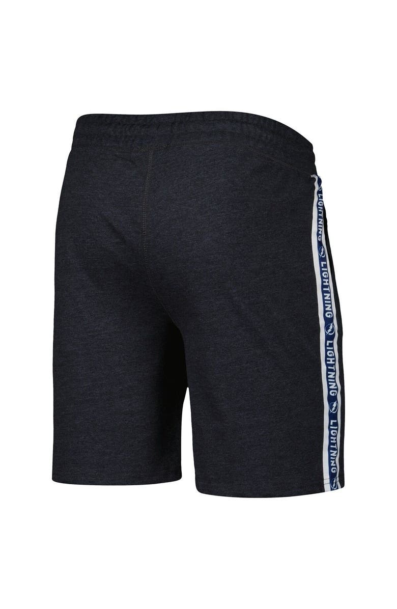 CONCEPTS SPORT Men's Concepts Sport Charcoal Tampa Bay Lightning Team Stripe Shorts, Alternate, color, Charcoal