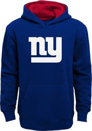 Outerstuff Youth Royal New York Giants Prime Pullover Hoodie