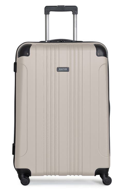 Out of Bounds 28 Inch Checked Suitcase