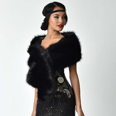 Faux Fur Stole