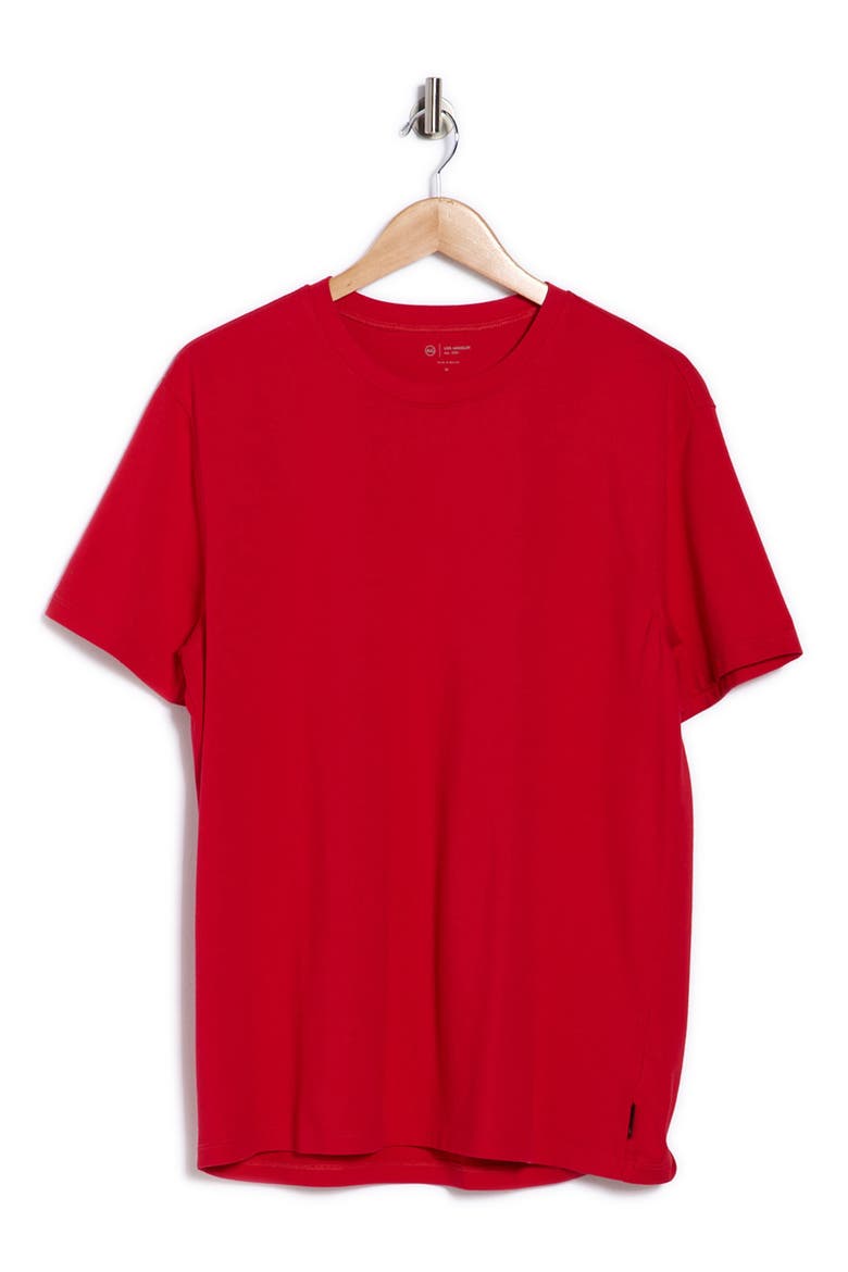 Bryce Crewneck T-Shirt, Alternate, color, TRUE RED