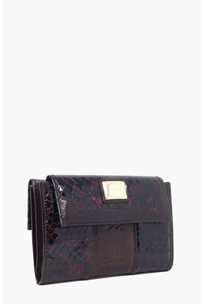 Honor Leather Wallet 204, Alternate, color, Brown