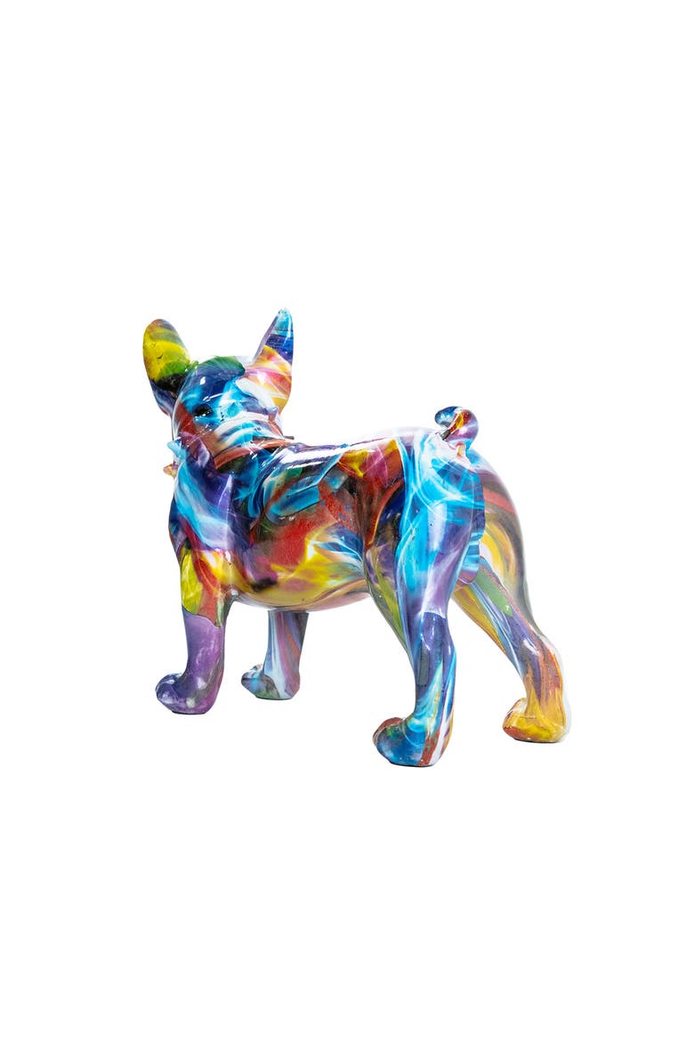 Plus Smoke Art Bulldog Ears Up, Alternate, color, MULTI-COLOR