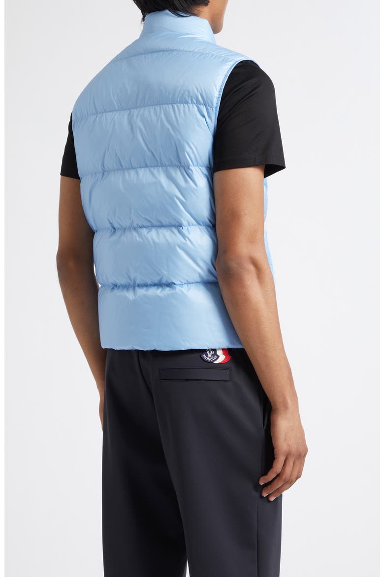 Tuquerouye Quilted Down Vest, Alternate, color, BLUE BELL